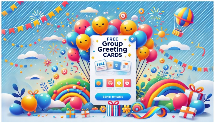 Make Unforgettable Memories with a Free Group Greeting Cards