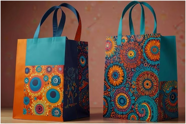 Printed Patch Handle Paper Bags: Combining Style and Practicality